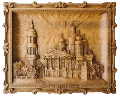 Religious panels (PR_0266) 3D models for cnc